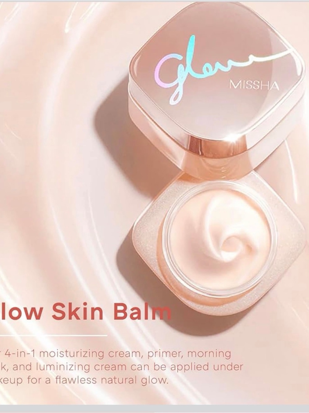 Missha Glow Skin Balm - Soft Pink Moisturizing Balm